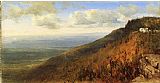 Sanford Robinson Gifford Wall Art - A Sketch from North Mountain, In the Catskills